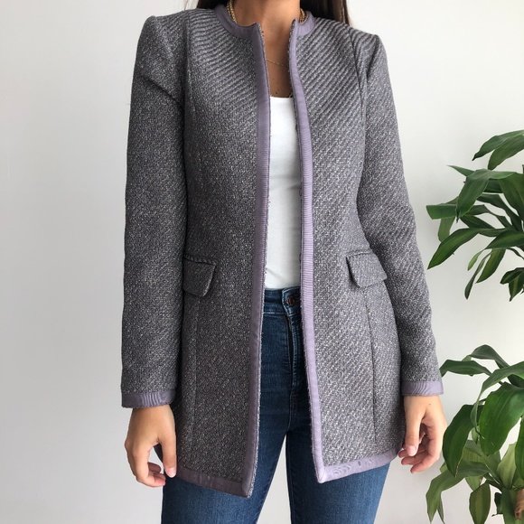 Banana Republic Jackets & Blazers - Banana republic tweed blazer long jacket S